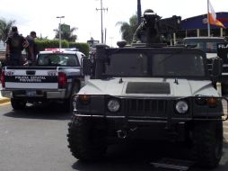 Enfrentamientos entre bandas y con elementos policiacos dejaron sólo el pasado fin de semana 30 personas muertas en Tepic. EL UNIVERSAL  /