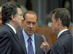 Entre los varios temas,líderes de la UE se aprestaban el jueves a adoptar una nueva serie de sanciones contra Irán hoy en Bruselas. EFE  /