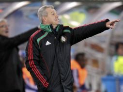 El técnico mexicano Javier Aguirre, durante el encuentro ante Francia. REUTERS  /