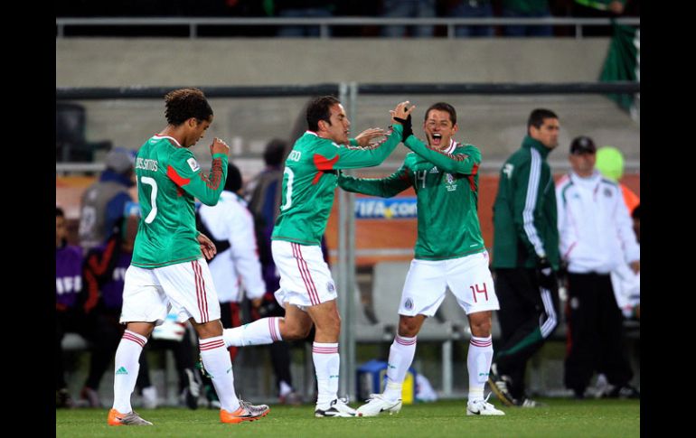 El pequeño aficionado reconoce que la victoria ocurrió gracias a lo bien elaboradas que estuvieron las jugadas mexicanas. JAMMEDIA  /