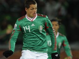 Javier “Chicharito” Hernández podría tener su debut con Manchester. AFP  /