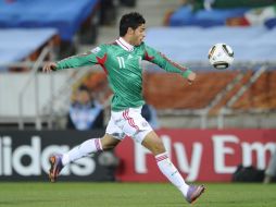 El jugador mexicano, Carlos Vela. AFP  /