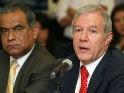 Fernando Guzmán Pérez Peláez dijo que espera que los niveles de inseguridad no lleguen a Jalisco. E. BARRERA  /