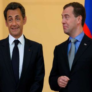 Sarkozy y Medvédev defenderán reforma financiera