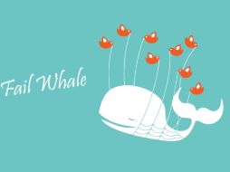 Cuando twitter se satura, aparece la imagen de una ballena que se ha vuelto la pesadilla de los usuarios. ESPECIAL  /