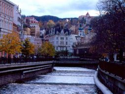 Vista de una parte de la ciudad de Karlovy Vary, en la República Checa. ESPECIAL  /