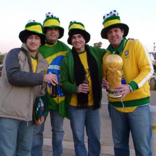 Los brasileños conquistan el Soccer City