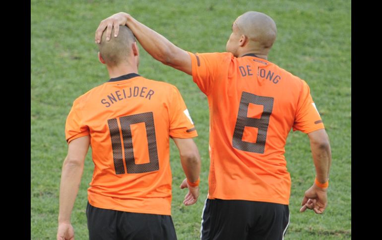 Wesley Sneijder es el motor del equipo naranja. GETTY IMAGES SPORT  /