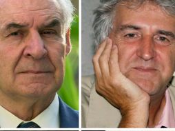 Imagen de dos de los personajes galardonados. EFE  /