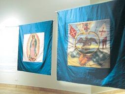 Son dos lienzos que México recibió por un acuerdo de intercambio con España. ESPECIAL  /