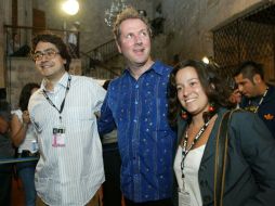 Los realizadores del documental en el Festival de Cine de Morelia. ARCHIVO INFORMADOR  /