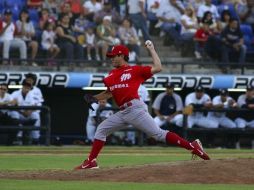 Irving Delgado, pitcher abridor de Diablos. JAMMEDIA  /