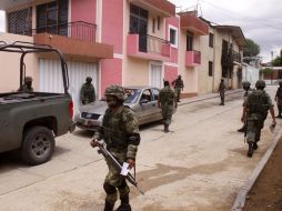 La presencia del Ejército en las calles ha causado conflicto en gran parte de la población. EL UNIVERSAL  /