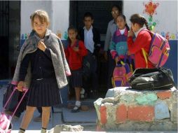 Ortuño reiteró que la situación va a mejorar conforme se involucren los padres de familia en cada escuela. ARCHIVO  /