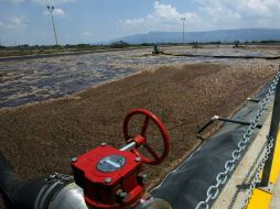 La planta de tratamiento de aguas residuales limpiará un millón 225 mil litros de agua por día. E. BARRERA  /