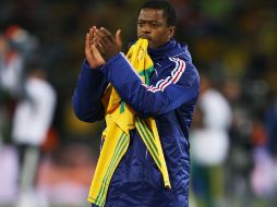 Patrice Evra no vio acción en el partido de Francia contra Sudáfrica. GETTY IMAGES SPORTS  /