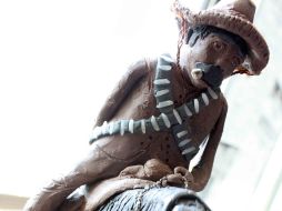 La pieza es parte de la exposición 200 años de arte, que se inauguró ayer en el Trompo Mágico. A. HINOJOSA  /