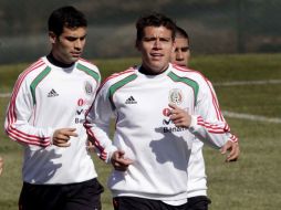 Héctor Moreno, entrenando para combatir a su siguiente rival, Argentina. REUTERS  /