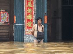 El mal clima en China ha cobrado la vida de más de 200 personas y causó afectaciones a más de 100 mil habitantes. REUTERS  /