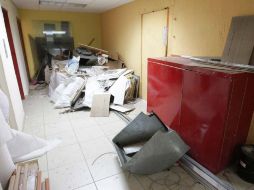 El piso 7 del edificio del Poder Legislativo ubicado en la Avenida Juárez y Corona. A. CAMACHO  /