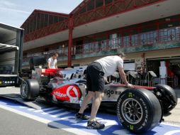 El KERS permite transformar energía cinética del movimiento del monoplaza en energía eléctrica. EFE  /