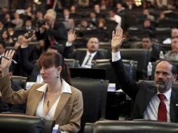 El punto de acuerdo fue aprobado en la sesión de este miércoles. EL UNIVERSAL  /