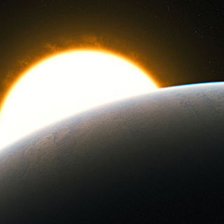 Captan una gran tormenta en un exoplaneta
