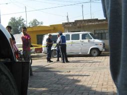 Policía de Tlaquepaque resguardaron el área para no alterar la zona del accidente. O. RUVALCABA  /