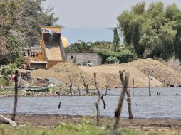 A lo largo del litoral del Lago de Chapala se tienen detectadas 60 construcciones irregulares. S. NÚÑEZ  /