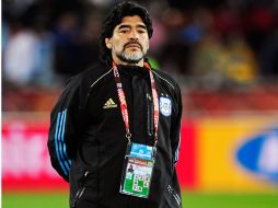 Diego Armando Maradona les dio el día libre a los jugadores. GETTY IMAGES SPORTS  /