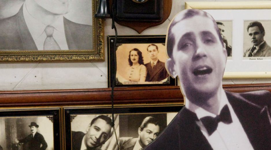 Carlos Gardel murió en Medellín, por lo que la ciudad colombiana se sumó a la conmemoración con una exposición dedicada al artista. EFE  /