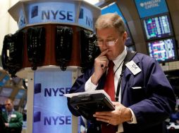 David Williams operador de la Bolsa de Valores de Nueva York. AP  /