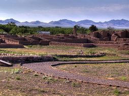 Además de los hallazgos arquitectónicos, se ha localizado cerámica bicroma. ESPECIAL  /