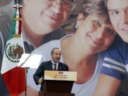 El Presidente Felipe Calderón. NTX  /