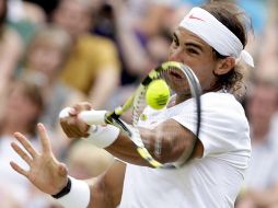 Rafael Nadal juega su primer Wimbledon como número uno de la ATP. EFE  /