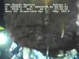 Una vez que el nuevo pozo llegue hasta el que está roto, BP tiene pensado inyectar lodo. EFE  /