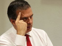 El jefe de Gobierno del Distrito Federal, Marcelo Ebrard. A. CAMACHO  /