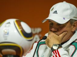 Aguirre se mostró un tanto descepcionado por que 'nadie apuesta un peso por la Selección'. AFP  /