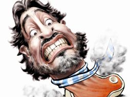 Ilustración de Maradona. PAZZ  /