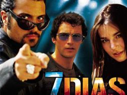 Imagen del cartel publicitario de 7 días del director Fernando Kalife. ESPECIAL  /