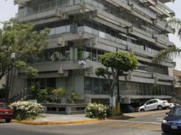 Edificio San Carlos, obra de Jorge Rojo Santamaría, considerado dentro de la arquitectura moderna. M. FREYRÍA  /