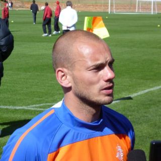 Sneijder no entrena con Holanda
