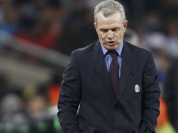 Javier Aguirre salió molesto por el resultado obtenido ante Argentina. REUTERS  /