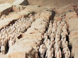 Los guerreros de terracota son uno de los símbolos más arquetípicos de la unidad cultural china. ESPECIAL  /