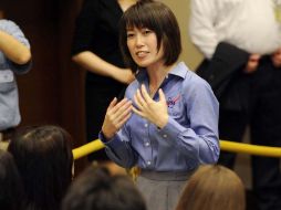 Naoko Yamazaki fue la segunda mujer astronauta de Japón. AFP  /