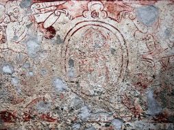 Fue localizado en los restos de muros de lo que fue el Convento de la Visitación de María Santísima, hoy Palacio de Bellas.EL UNIVERSAL  /