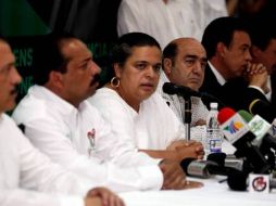 La líder del PRI dijo que las elecciones dependen de instancias electorales y  los cuidadanos, lo que garantiza su realización.  SUN  /