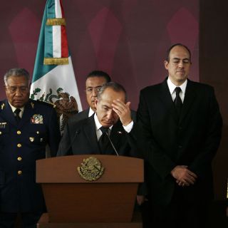 Calderón responsabiliza al crimen organizado