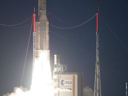 El satélite argentino será lanzado desde la base Vanderberg de California, a bordo del cohete Delta II. EFE  /