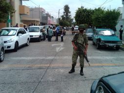 En la persecucución participó Policia de Zapopan, de Guadalajara, del Estado, personal del Ejército entre otras autoridades. M. PATIÑO  /